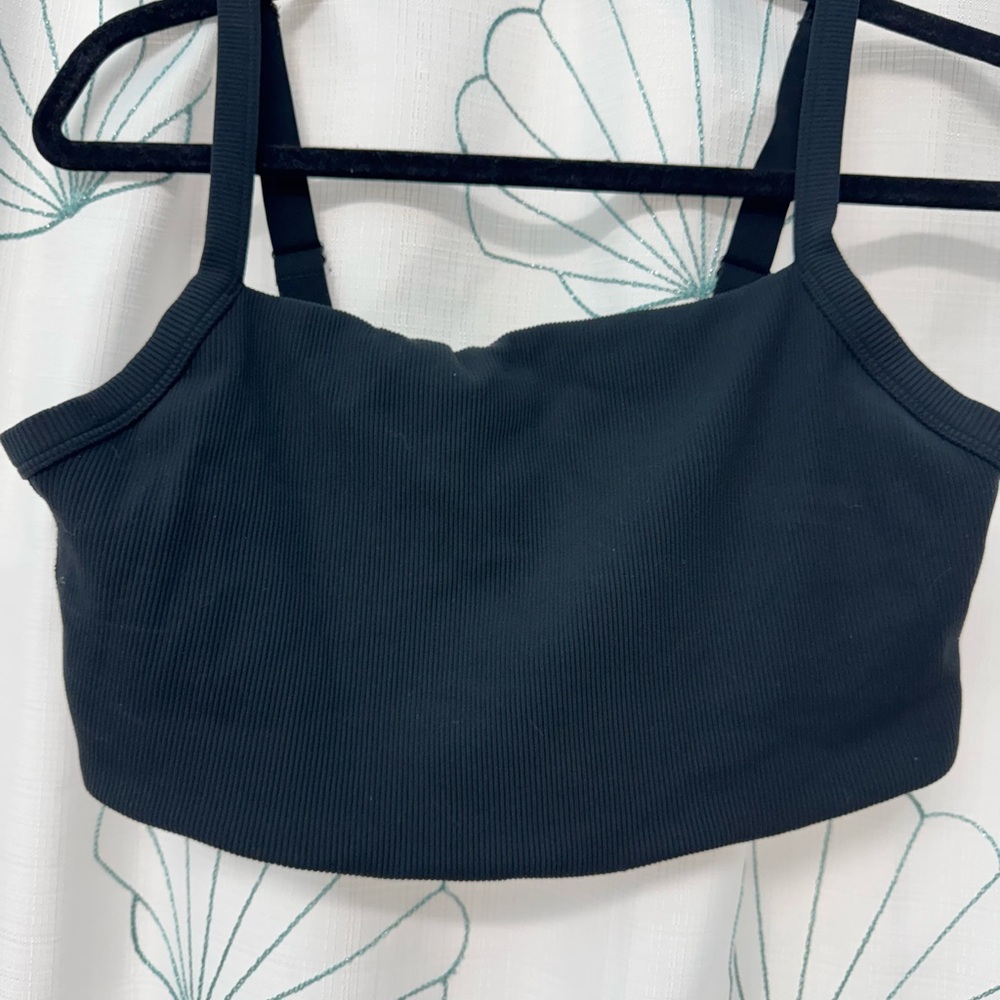 Offline by aerie Black Sports Bra